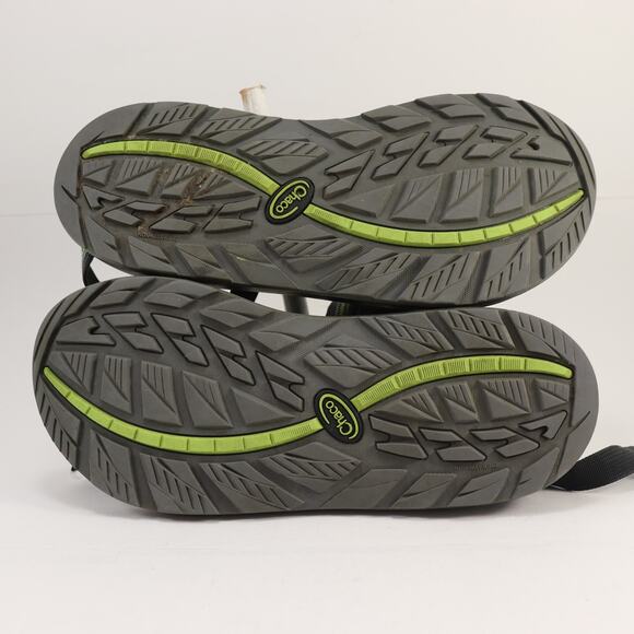 Chaco Z/2 Classic Sandals Men’s 12 Black Green Adjustable Toe Loop main image 4